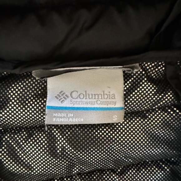 Columbia Black Puffer Jacket with Hood - Picture 3 of 7